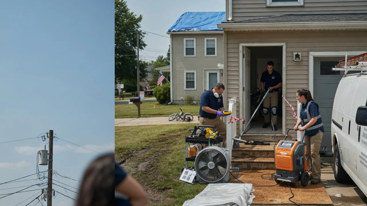 Water Damage Repair in Hye, TX near me